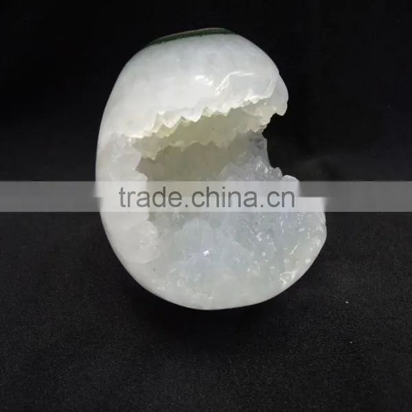 Hot Sale Natural Crystal Delicated Amethyst Skull With Geode All by Hand Carved photo-5
