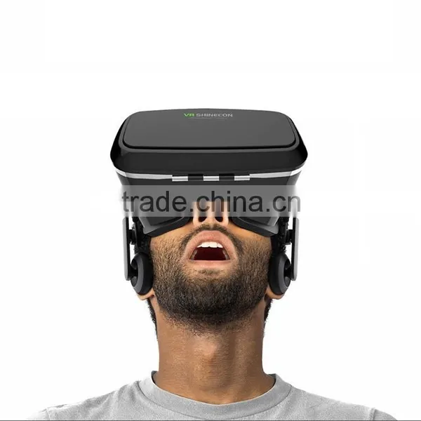 2016 Hot Sell VR Shinecon 3D VR Glasses Virtual Reality Glasses Google Cardboard Video Headset Helmet photo-6