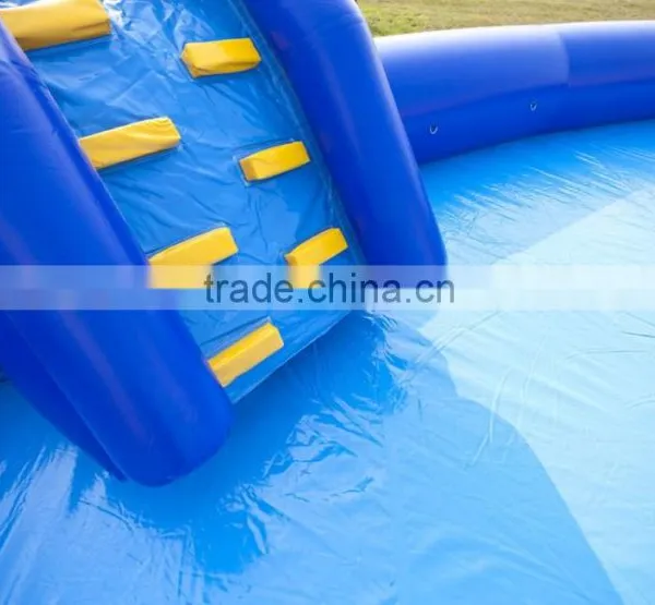 Customized Inflatable Ground Water Park High Sale Huge Inflatable Pool With Slides photo-4