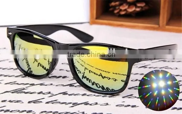 fashion revo lens diffraction glasses