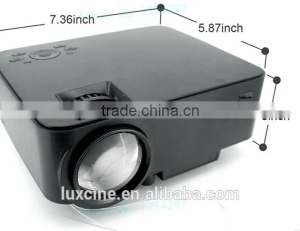 New Arrival! PTP200C 2 in 1 LED Projector + TV BOX 2000 Lumens in Android WIFI Bluetooth Smart Beamer photo-3