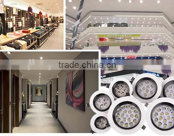 2016 New Led Ceiling Light 3w 5w 7w 9w 12w 15w 18w Led Downlight 2years Warranty Ceiling Led Downlight photo-2