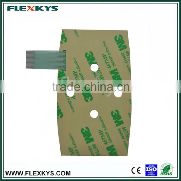 Low Price New Style Polyester Embossed Led Push Button Momentary Membrane Switch photo-2