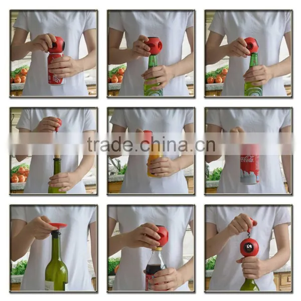 8 In 1 Innovation Multifunction Lowes Round Cheap Plastic Custom Bottle Opener photo-6