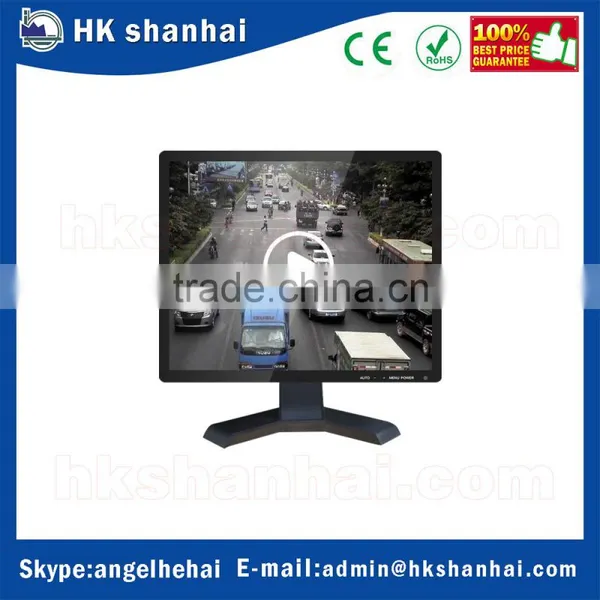 Hot Products 2017 Cctv Test Monitor 15 Inch 17 Inch 19 Inch Lcd Monitor With Bnc Input VGA/AV/BNC/HD photo-2