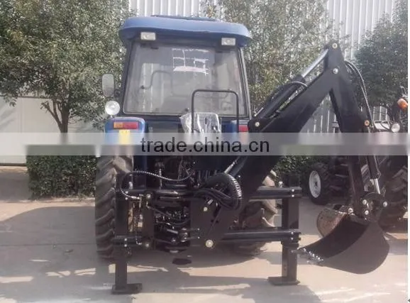 CE tractor side shift backhoe