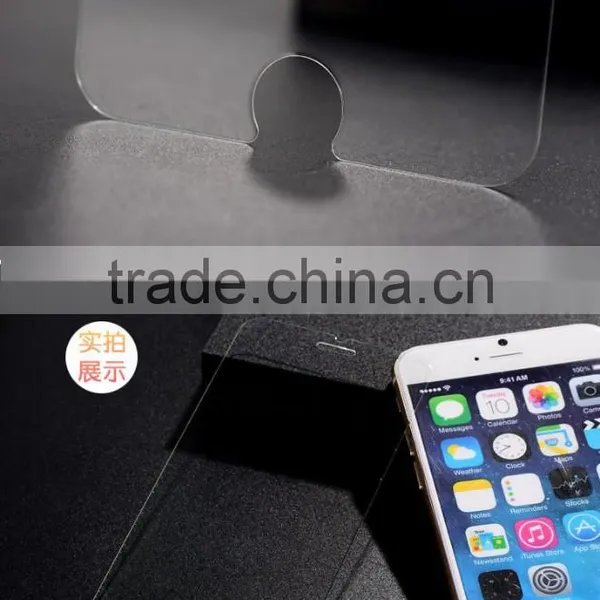 9H Hardness 0.4mm Thickness Tempered Glass Screen Protector for Iphone6&iphone6 Plus&iphone 5/5c/5s