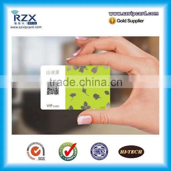 Hot Sale Custom Printing CR80 Size PETG Membership Card photo-2