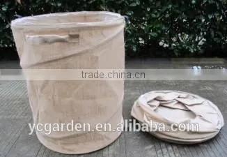 Jute Linen Garden Bag Home Garden Storage Bag Leaf Bag Leef Sack photo-3