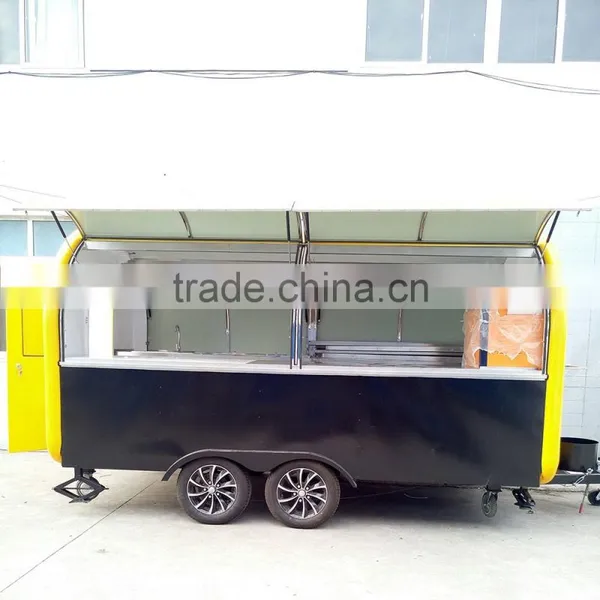 2017 New Style New Type Vending Car Food Trailer Crepe/BBQ Vending Trailer CE photo-2