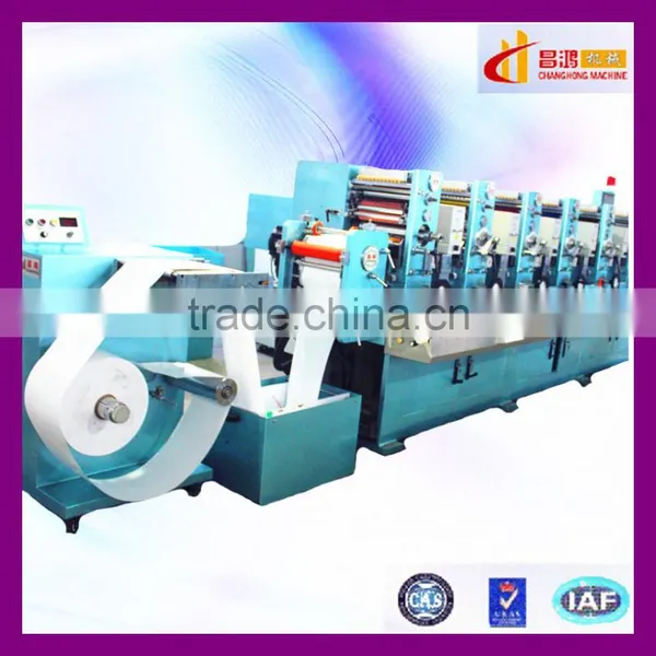 CH-300 6 Colour Label Sticker Letterpress Printing Machine for Sale photo-4