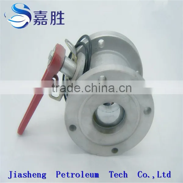 Factory Supply Aluminum Square Flange Ball Valves photo-4
