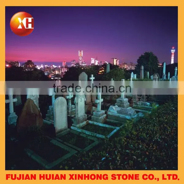 Cheap Upright Heart Headstone Design With Flower Holder photo-4