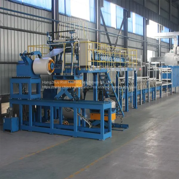 Continuous pu Sandwich Panel Machine