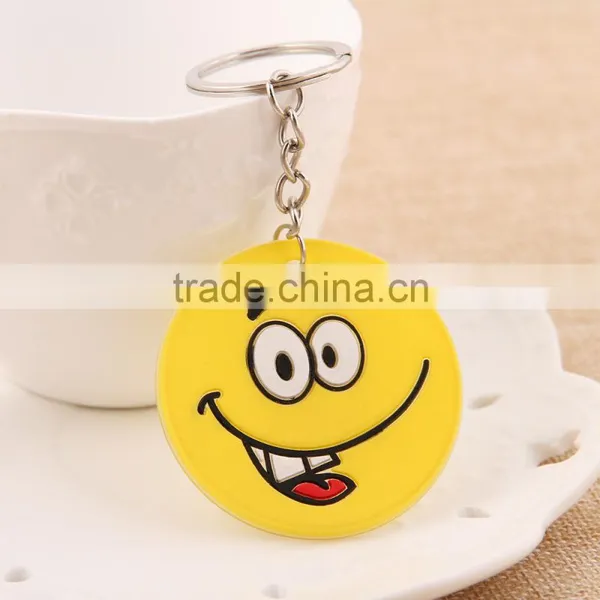 Fashion Custom Soft PvC Emoji Keychain Munafacturer photo-3