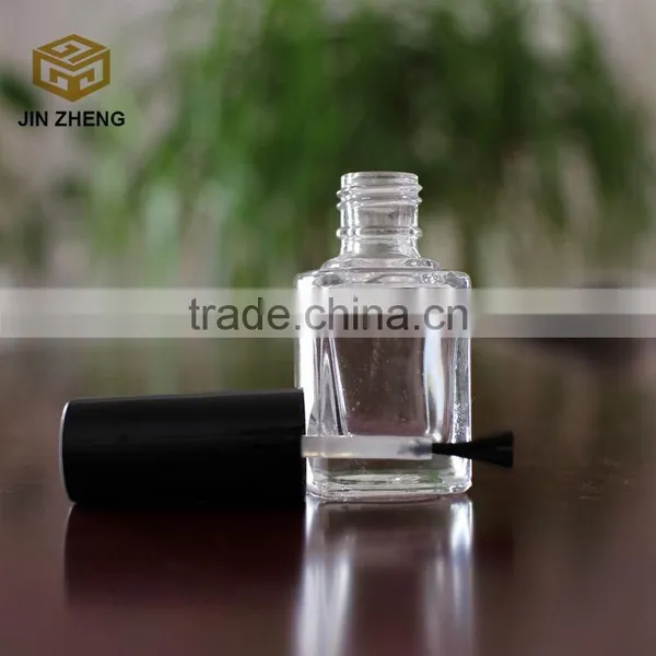 Custom Square Shape 10ml Empty Nail Polish Glass Bottle Cheap photo-3
