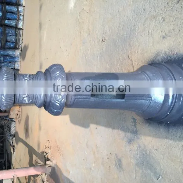 2017 New Design H3.6M Ductile Iron Lighting Column Decorative Lamp Pole Street Lighting Pole photo-2