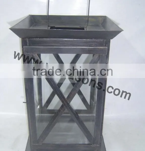 Stylish Antique Metal Lantern for Candles photo-3