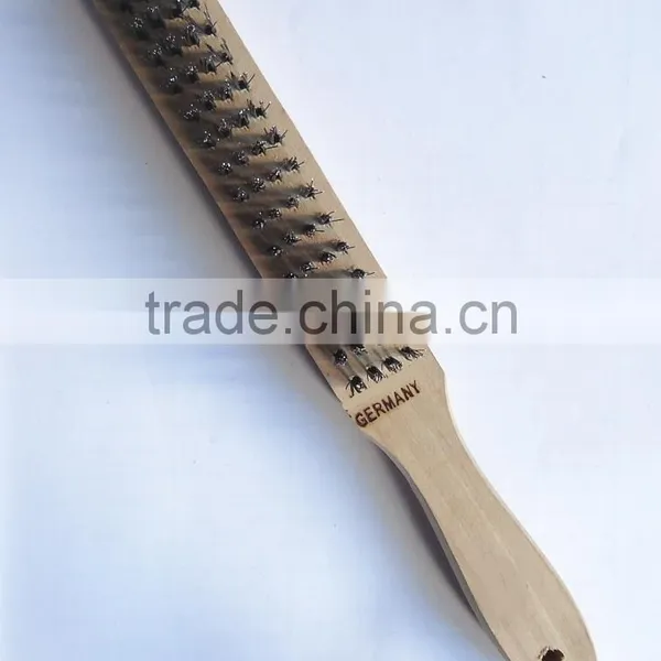 Cheap Price and Good Quality Steel Wire Brush With Wooden Handle photo-4