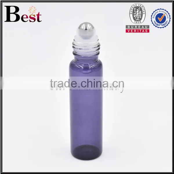 15ml Purple Glass Roll on Perfume Bottle Wholesale photo-2