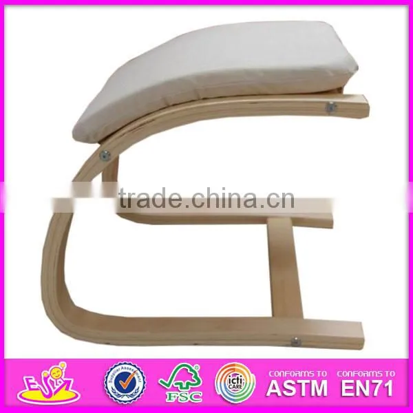 Top Quality Classic Upholstered Dining Chair for Kids,Elegant Wooden Toy Upholstered Dining Chairs,wooden Relax Chair W08F026 photo-5