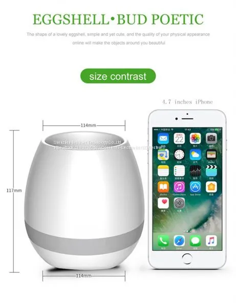Led Night Light Music Flowerpot photo-3