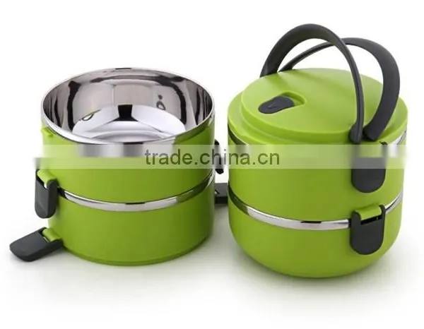Round Stainless Steel and PP Material Food Container With Competitive Price photo-4