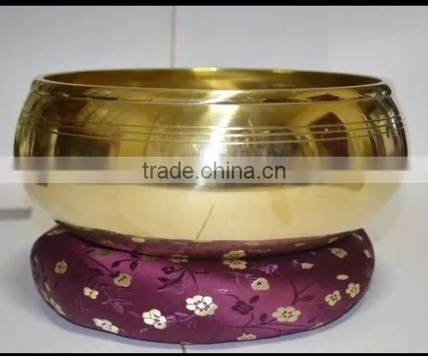 High Quality Shiny Meditation Healing Tibetan Singing Bowl photo-2