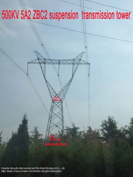 MEGATRO 500KV 5A2 ZBC2 Suspension Transmission Tower photo-3
