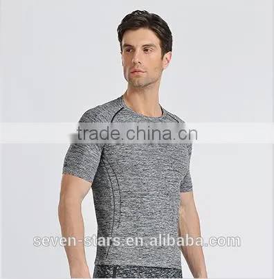 Printing Logo Summer Sports Short Sleeve T-shirt photo-5