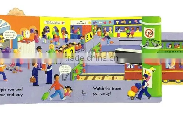 Customizable Twitch Cardboard Book Children Education Book Printing Boardbook Binding Book From Factory UV+glossy Lamination photo-5