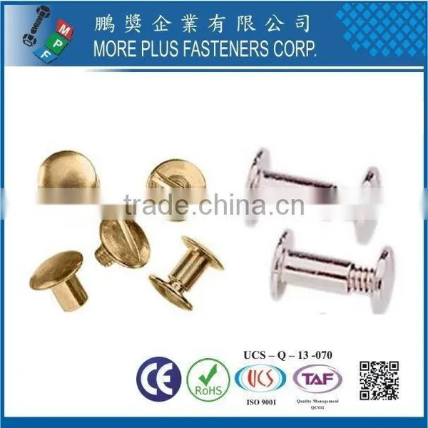 Taiwan Stainless Steel Excellent in Asia Tableware Chicago Screws Male and Female Rivet photo-2