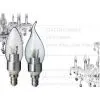E12 LED Candelabra Bulb, E14 LED Candle Light, 3W SMD Interior Lamp, 360 Degree Decorative for Chandelier Lighting photo-3