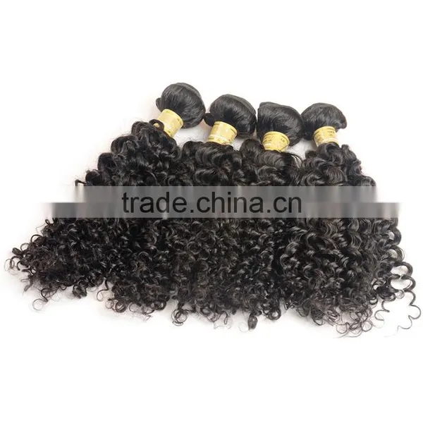 Kinky Curly Virgin Indian Hair Wholesale Unprocessed 8A Indian Human Hair Weaves Extension photo-3