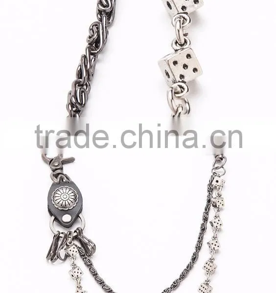 men waist chain new design waist chain silver waist chain