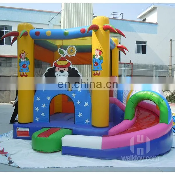 HI EN14960 Funny Design Inflatable Bounce Castle With Delighted Color Easy Install in Outdoor for Sale