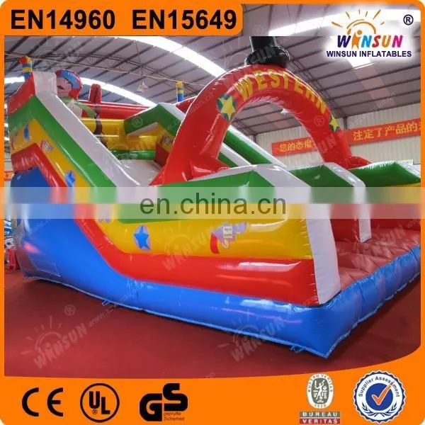 Cheap Big Happy Kids Inflatable Stair Slide Toys photo-2