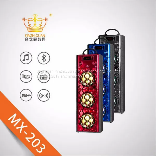 Wireless Wooden Portable Microphone Bluetooth Speakers for Home Application photo-4