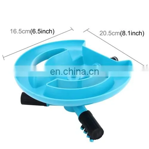 High Quality ABS Plastic Garden Automatic Rotating Nozzle 360 Degree Rotary Automatic Sprinkler Garden Lawn Watering Nozzle photo-3