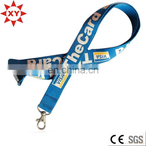 Polyester Satin id Card Holder Lanyard Ribbon With Custom Logo photo-4