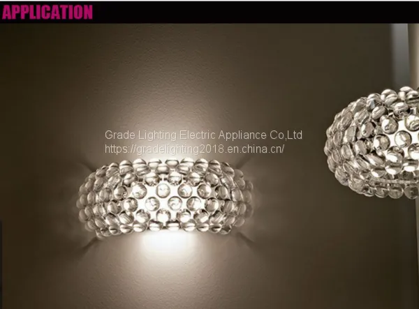 Modern Wall Lamp For Indoor Decor Lighting With Glass Wall Lighting