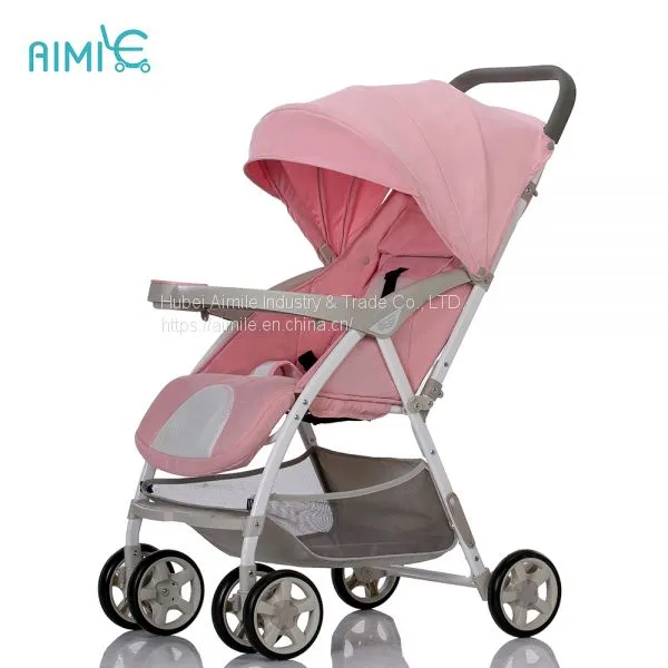 Modern Carriage Single Pushchair Easy Folding Travel Pram China Factory photo-2
