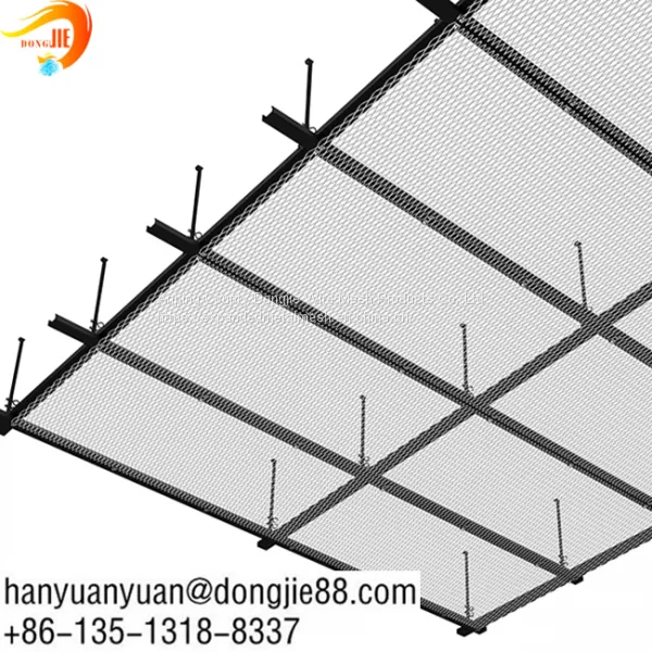 Building Expanded Metal Mesh Ceiling photo-2