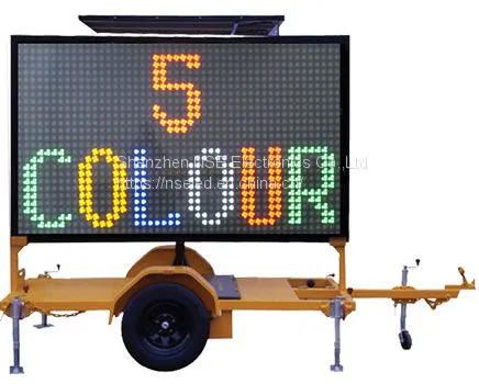 VMS Trailer Display Hot Sale, Australian Trailr Mounted Variable Message Sign photo-2