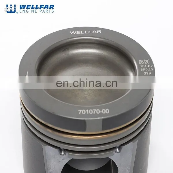 OM904/906LA Diesel Engine Piston 102mm For OE 0039700/E48980/9060378101/2243842 photo-2