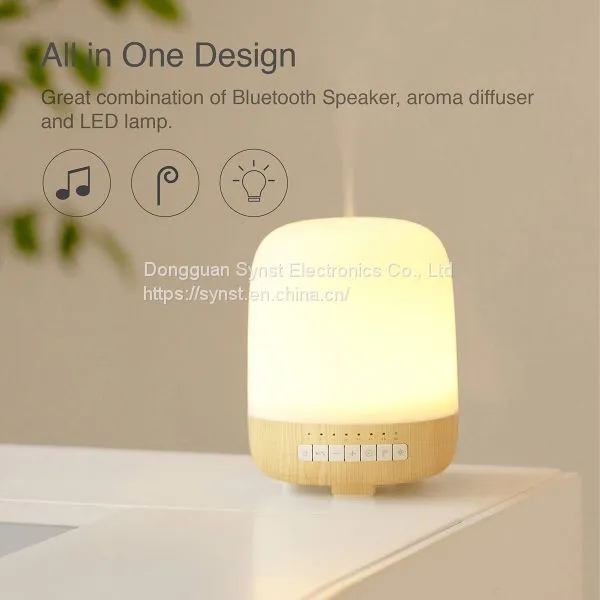 Aromatherapy Diffuser Bluetooth Speaker With LED Color Changing photo-5