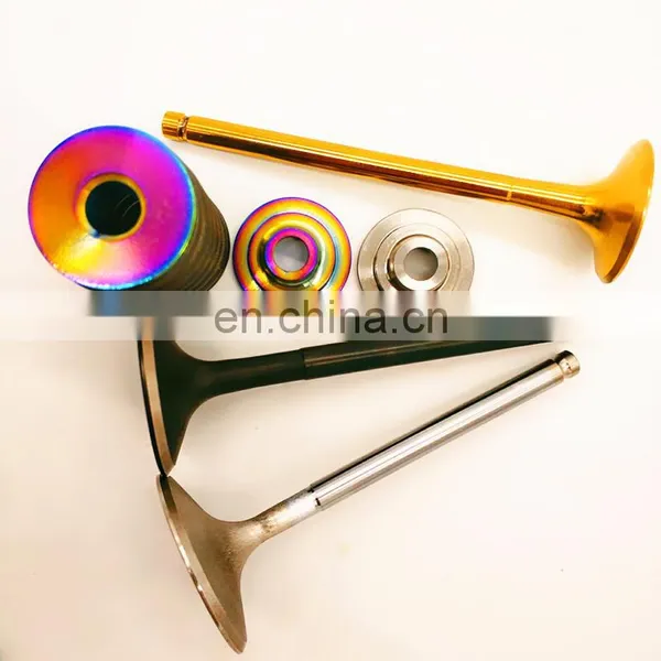 Intake Exhaust Valve Spring Gold Ti-retainer for Toyota 2JZ 2JZ-GTE 1jzgte 3sge 1fz 1nz 2uz Connecting Rods Forged Pistons photo-3