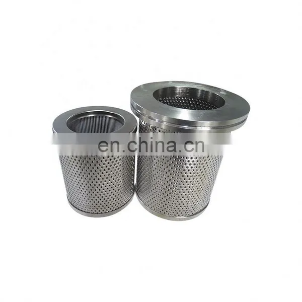 Inlet Filter Element High Pressure Stainless Steel Oil Filter Cylinder Cartridge 38001185 photo-5