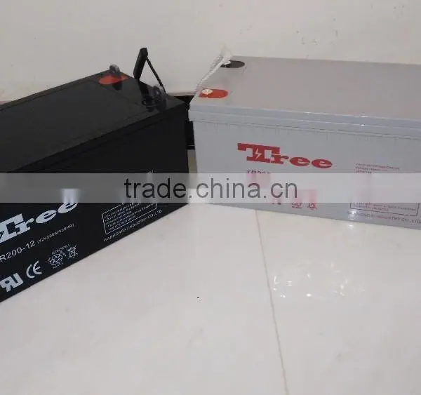 12V 200Ah Lead Acid AGM Deep Cycle Battery for Solar System and UPS photo-4
