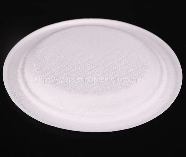 Biodegradable and Disposable Eco-Friendly Super Rigid 9 Inch Bagasse Plates photo-4